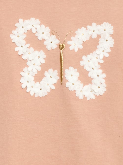 T-shirt a maniche lunghe con paillettes - Kiabi