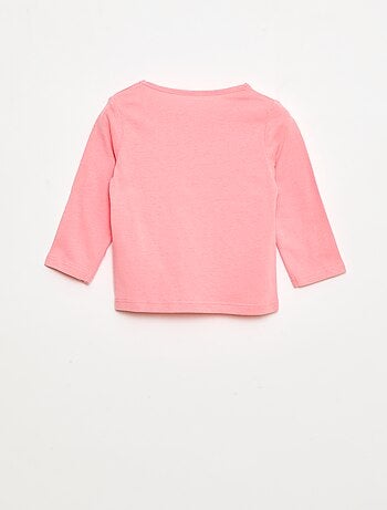 T-shirt a maniche lunghe con stampa