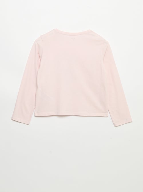 T-shirt a maniche lunghe con stampa - Kiabi