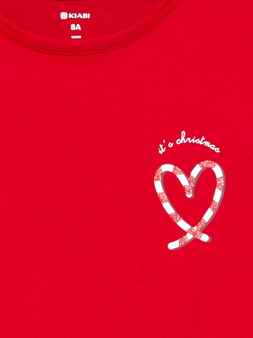 T-shirt a maniche lunghe con stampa - Kiabi