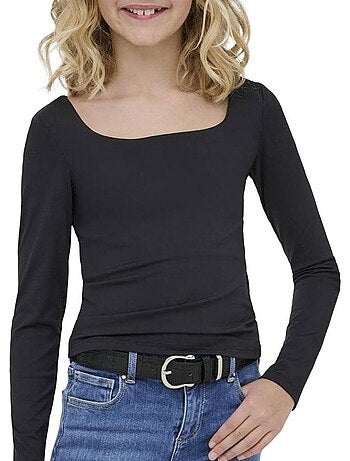 T-shirt a Maniche Lunghe da Bambina Kids ONLY