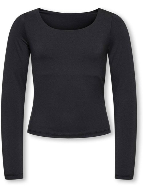 T-shirt a Maniche Lunghe da Bambina Kids ONLY - Kiabi
