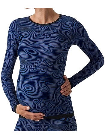 T-shirt a Maniche Lunghe da Donna Premaman Mamalicious