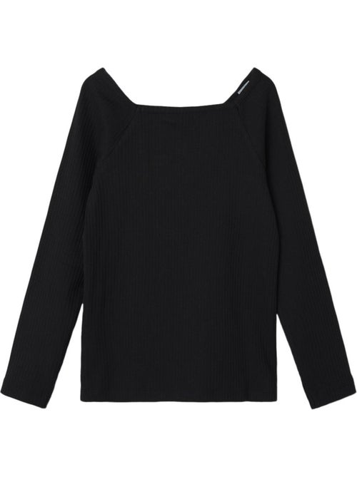T-shirt a Maniche Lunghe da Ragazza Name It - Kiabi