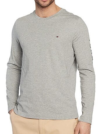 T-shirt a Maniche Lunghe da Uomo Tommy Hilfiger