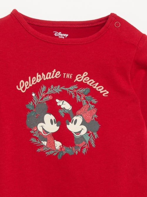 T-shirt a maniche lunghe 'Disney' 'Natale' - Kiabi
