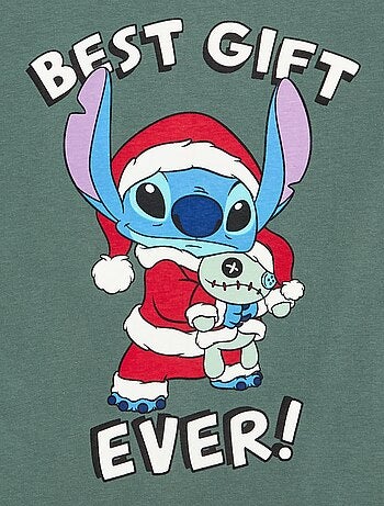T-shirt a maniche lunghe 'Disney' 'Stitch'