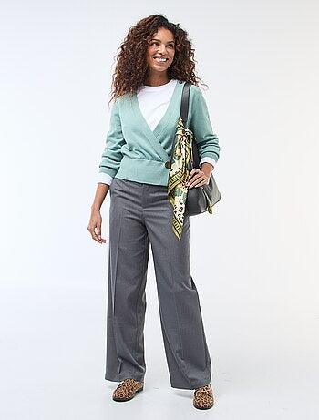 T-shirt a maniche lunghe e collo rotondo