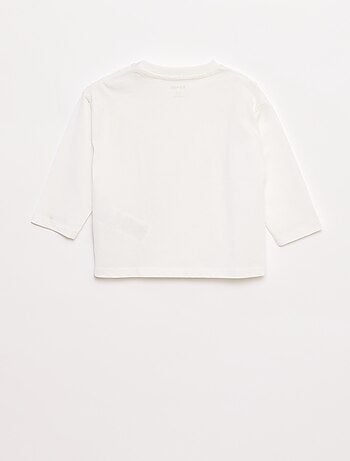 T-shirt a maniche lunghe e taschino sul petto