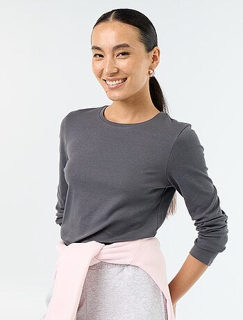 T-shirt a maniche lunghe