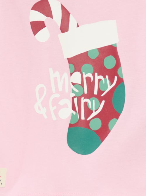 T-shirt a maniche lunghe in jersey di cotone - Kiabi