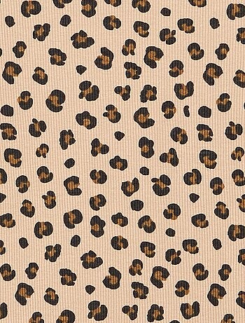 T-shirt a maniche lunghe in maglia a costine