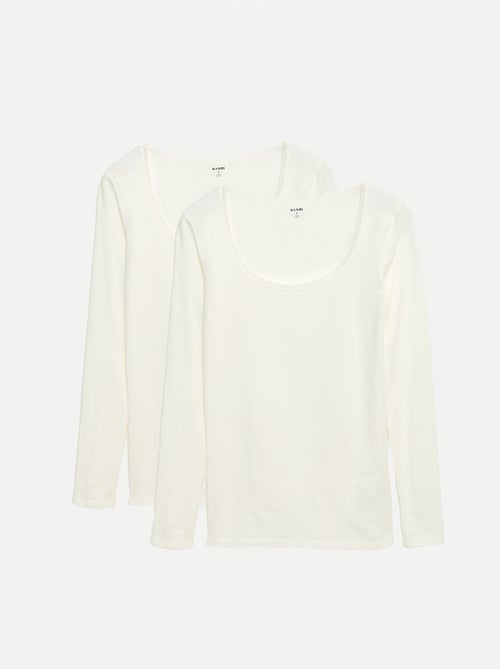 T-shirt a maniche lunghe intimo - Kiabi