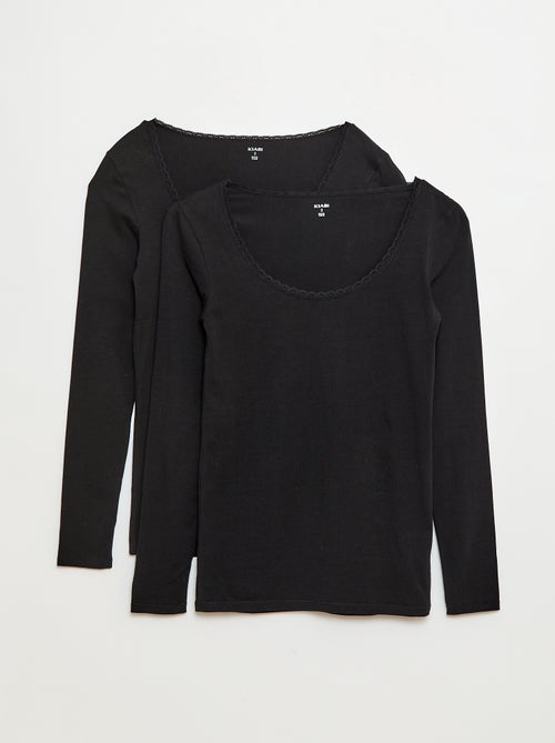 T-shirt a maniche lunghe intimo - Kiabi