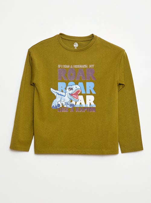 T-shirt a maniche lunghe 'Jurassic World' - Kiabi T-shirt a maniche lunghe 'Jurassic World' - Kiabi