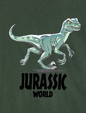 T-shirt a maniche lunghe 'Jurassic World'