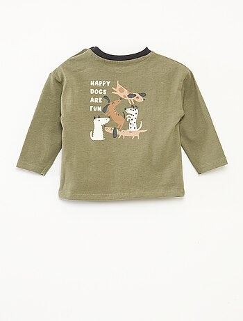 T-shirt a maniche lunghe