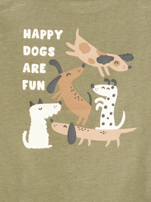 T-shirt a maniche lunghe - Kiabi