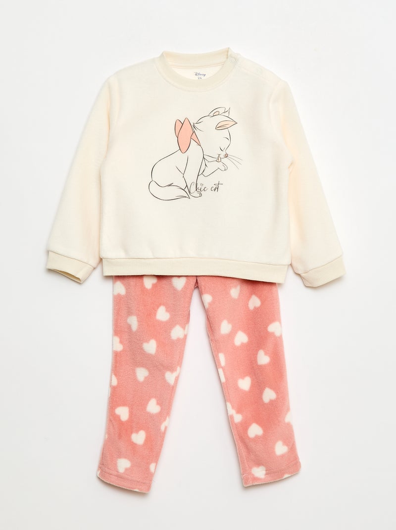 T-shirt a maniche lunghe 'Marie' 'Disney' Rosa - Kiabi