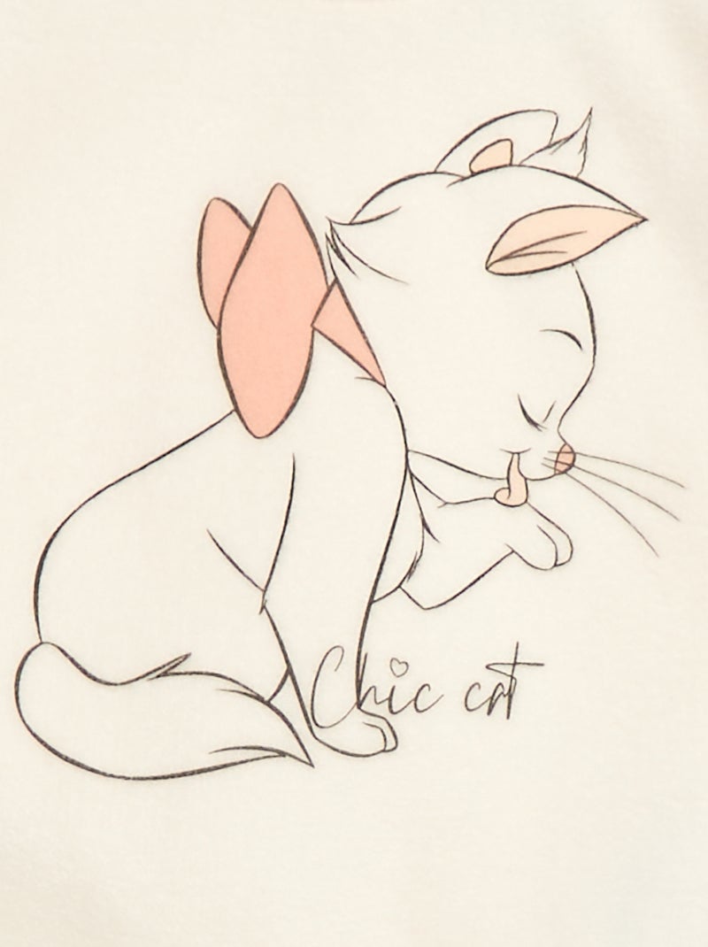 T-shirt a maniche lunghe 'Marie' 'Disney' Rosa - Kiabi