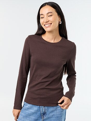 T-shirt a maniche lunghe