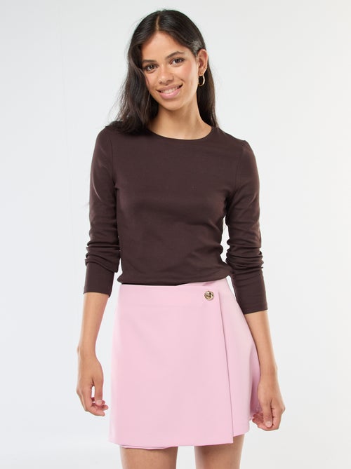 T-shirt a maniche lunghe - Kiabi