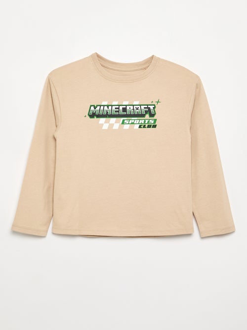 T-shirt a maniche lunghe 'Minecraft' - Kiabi T-shirt a maniche lunghe 'Minecraft' - Kiabi