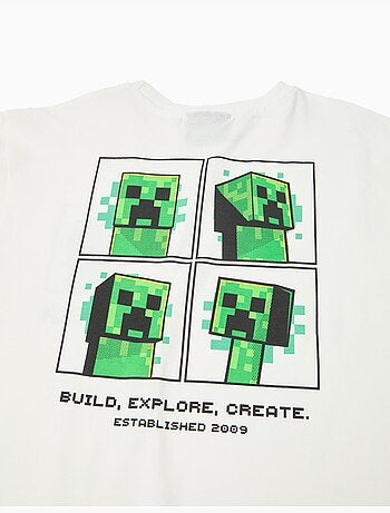 T-shirt a maniche lunghe 'Minecraft', MO Fashion