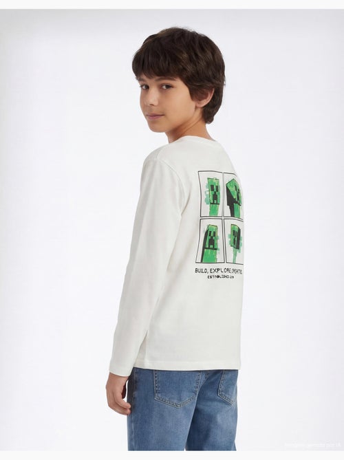 T-shirt a maniche lunghe 'Minecraft', MO Fashion - Kiabi