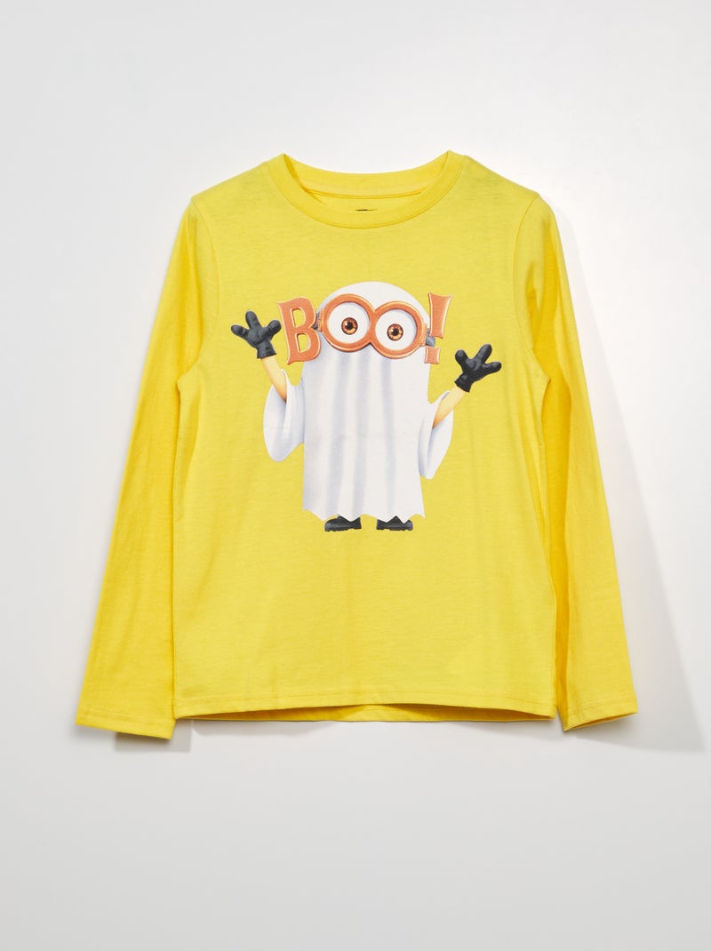 T-shirt a maniche lunghe 'Minions' - Halloween Giallo - Kiabi