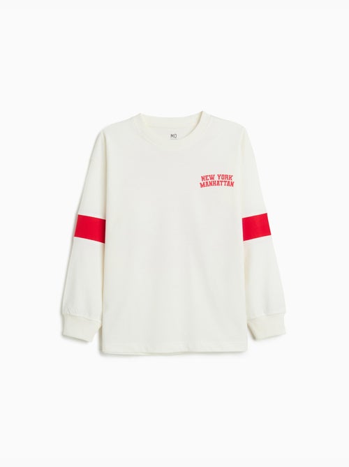 T-shirt a maniche lunghe, MO Fashion - Kiabi