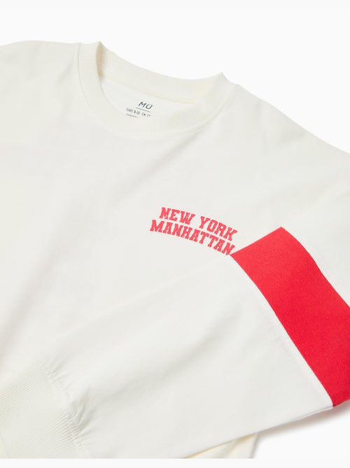 T-shirt a maniche lunghe, MO Fashion - Kiabi