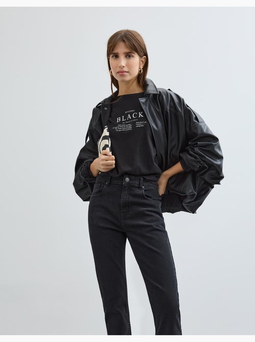 T-shirt a maniche lunghe, MO Fashion - Kiabi