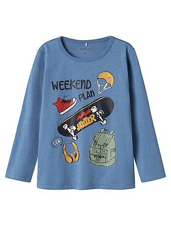 T-shirt a maniche lunghe Name It per ragazzo