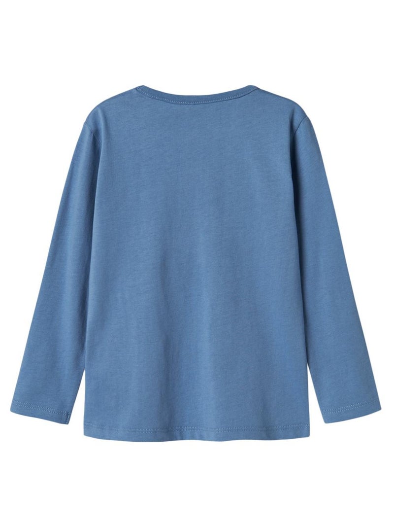 T-shirt a maniche lunghe Name It per ragazzo Blu - Kiabi