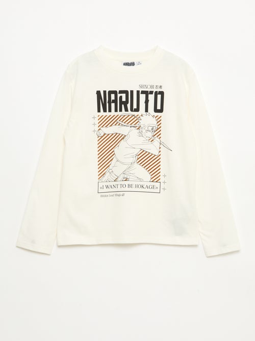 T-shirt a maniche lunghe 'Naruto' - Kiabi
