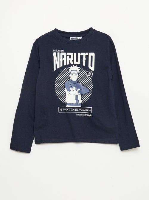 T-shirt a maniche lunghe 'Naruto' - Kiabi