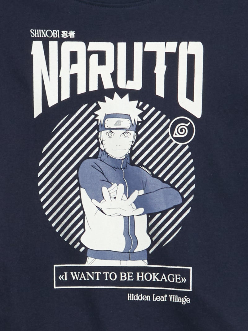 T-shirt a maniche lunghe 'Naruto' Blu - Kiabi
