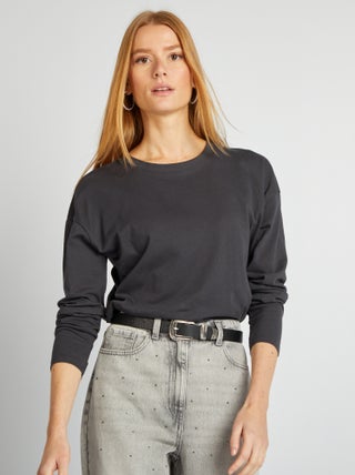 T-shirt a maniche lunghe