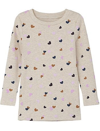 T-shirt a Maniche Lunghe per Bambina Name it