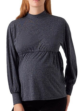 T-shirt a maniche lunghe premaman Mamalicious da donna,