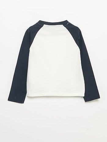 T-shirt a maniche lunghe raglan