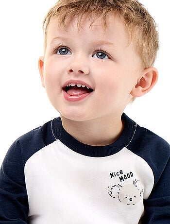 T-shirt a maniche lunghe raglan