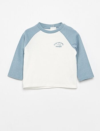T-shirt a maniche lunghe raglan