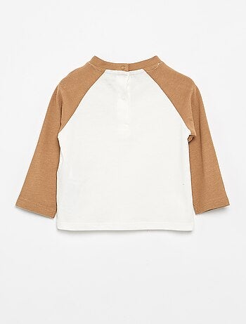 T-shirt a maniche lunghe raglan