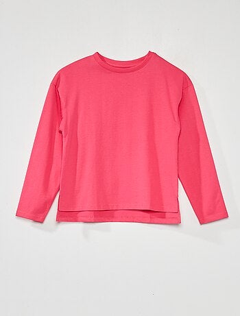 T-shirt a maniche lunghe - Kiabi