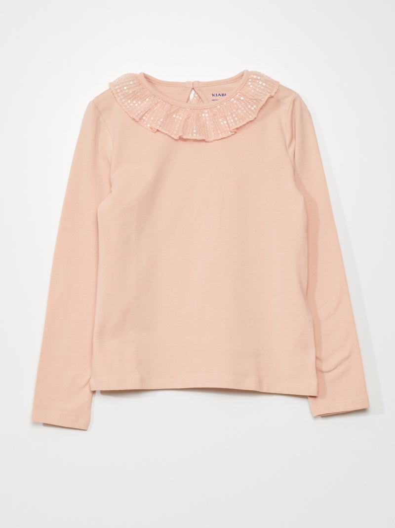 T-shirt a maniche lunghe ROSA - Kiabi