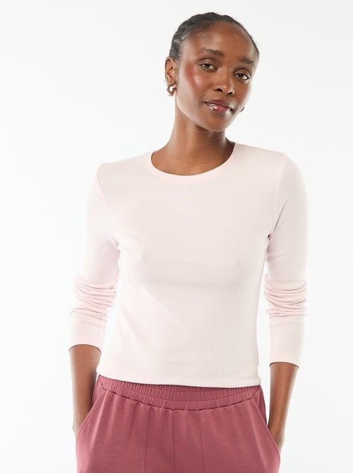 T-shirt a maniche lunghe - Kiabi