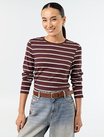 T-shirt a maniche lunghe