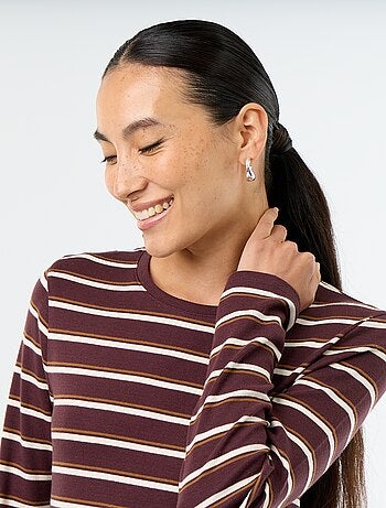 T-shirt a maniche lunghe